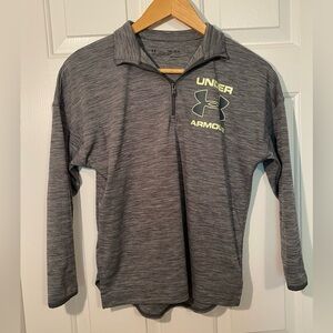 Under Armour‎ Youth Medium Lightweight 1/4 Zip Shirt